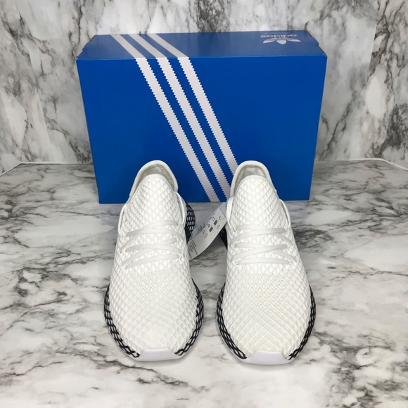 NEW Adidas Deerupt Runner White - Picture 2 of 7